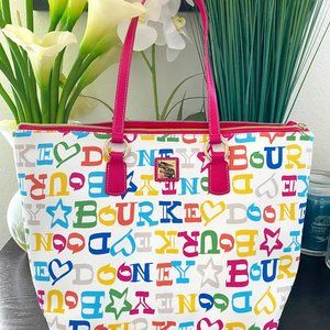 Dooney & Bourke Coated Cotton Tote Bag
